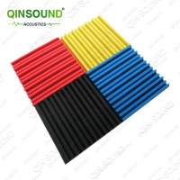 Qinsound Architectural Acoustic Insulation Self-adhesive Sponge Mls Diffuser Acoustic Foam