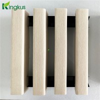 Wooden U-Shaped Printed Pet Acoustic Suspended Ceiling Baffle Ceiling