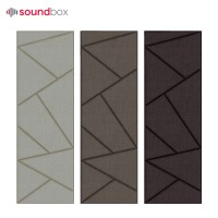 High Density Polyester Fiber Acoustic Panel, Sound Insulation Materials for Cinema